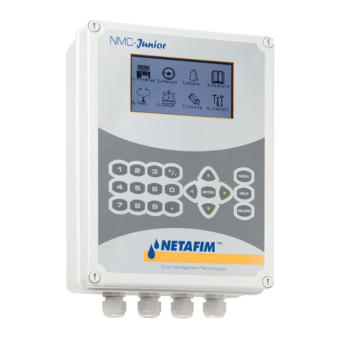Netafim NMC-JUNIOR PRO User manual
