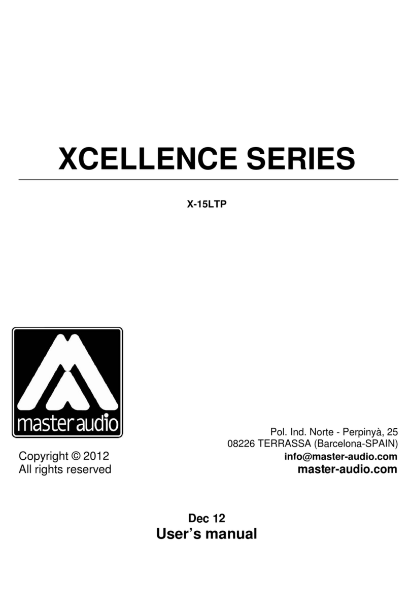 Amate Audio X-15LTP User manual