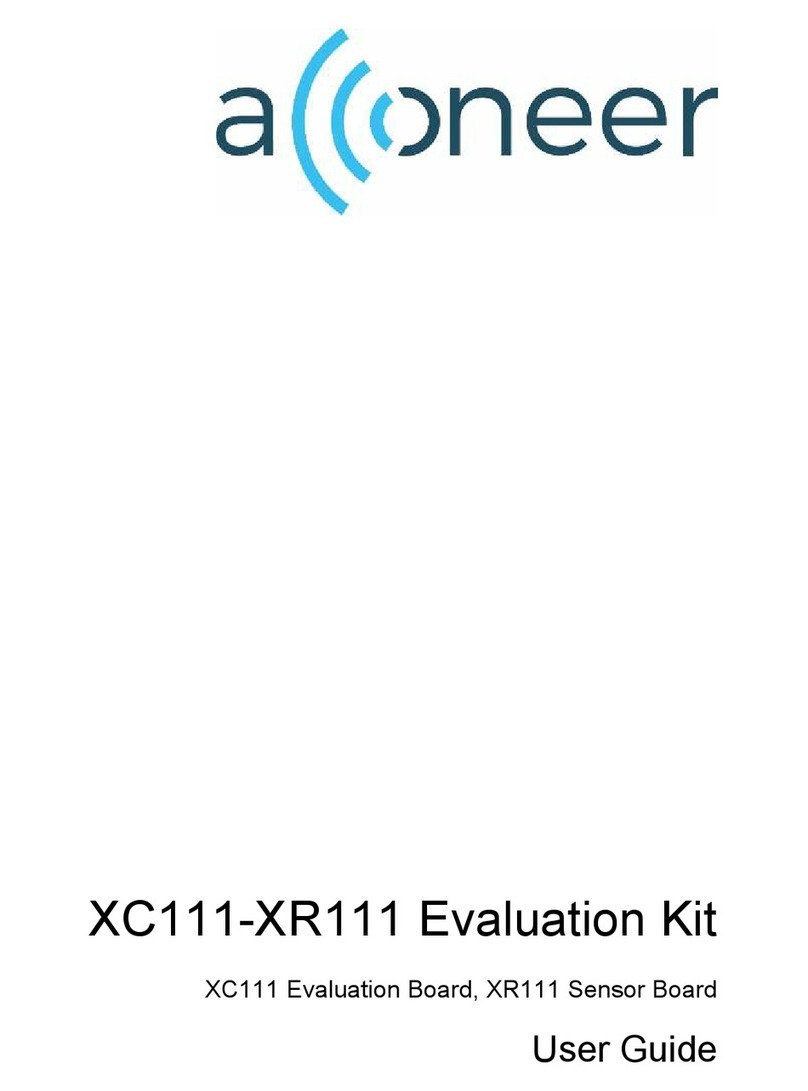 Acconeer XC111 user guide