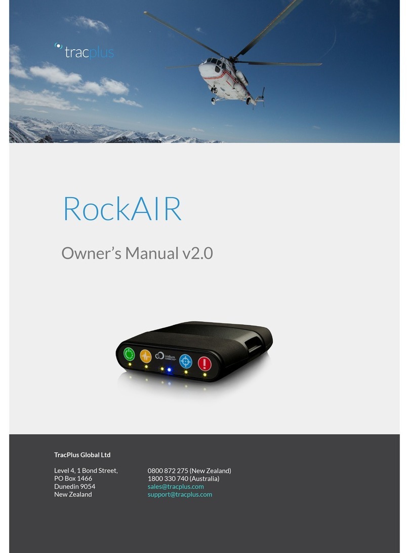 Tracplus RockAIR owner's manual