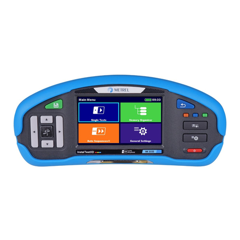 METREL EurotestXD MI 3155 instruction manual