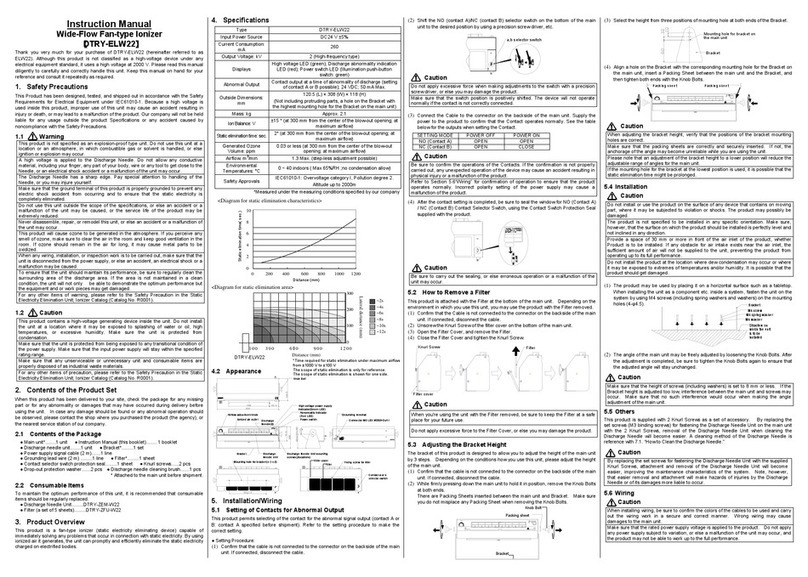 KOGANEI CORPORATION DTRY-ELW22 instruction manual