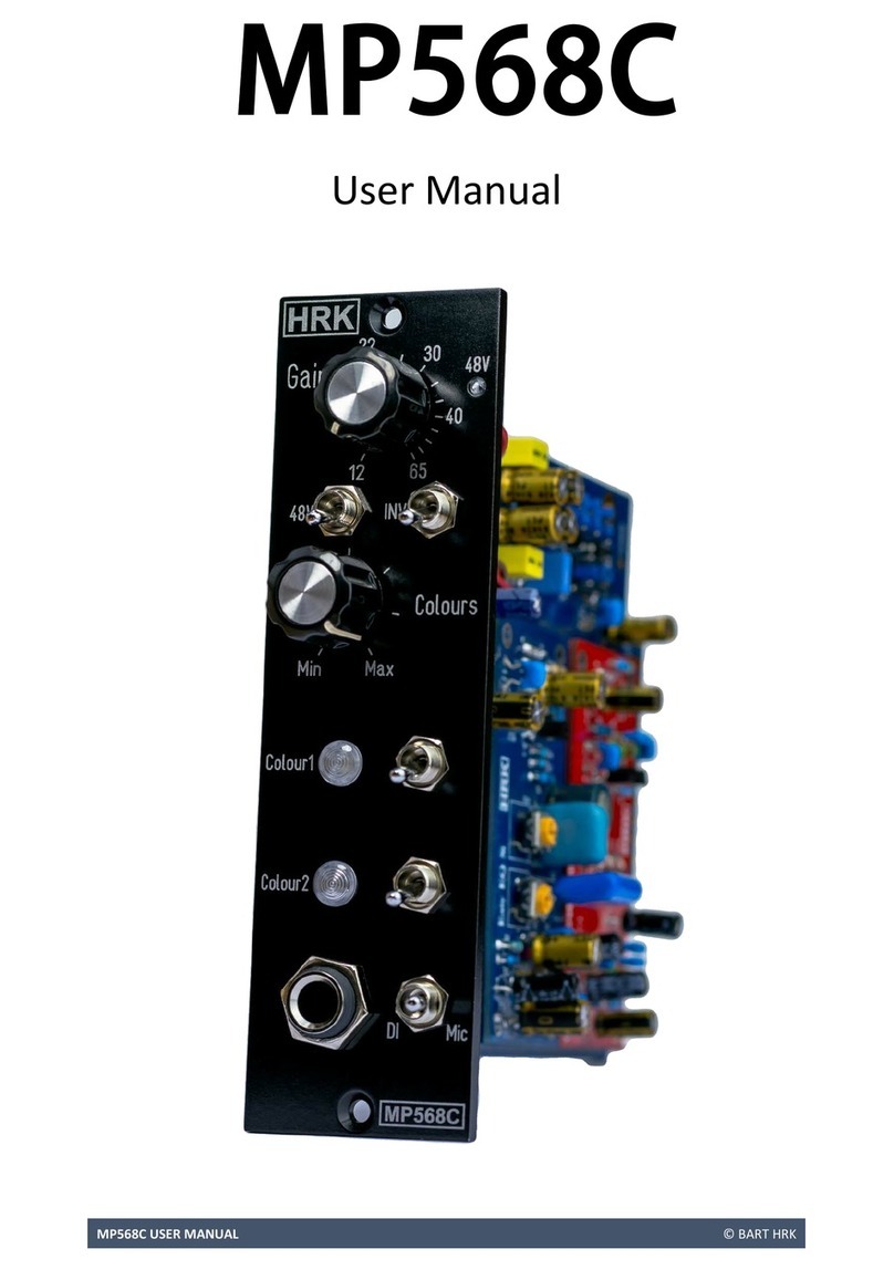 HRK MP568C user manual