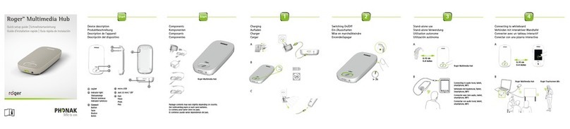 Phonak roger Quick setup guide