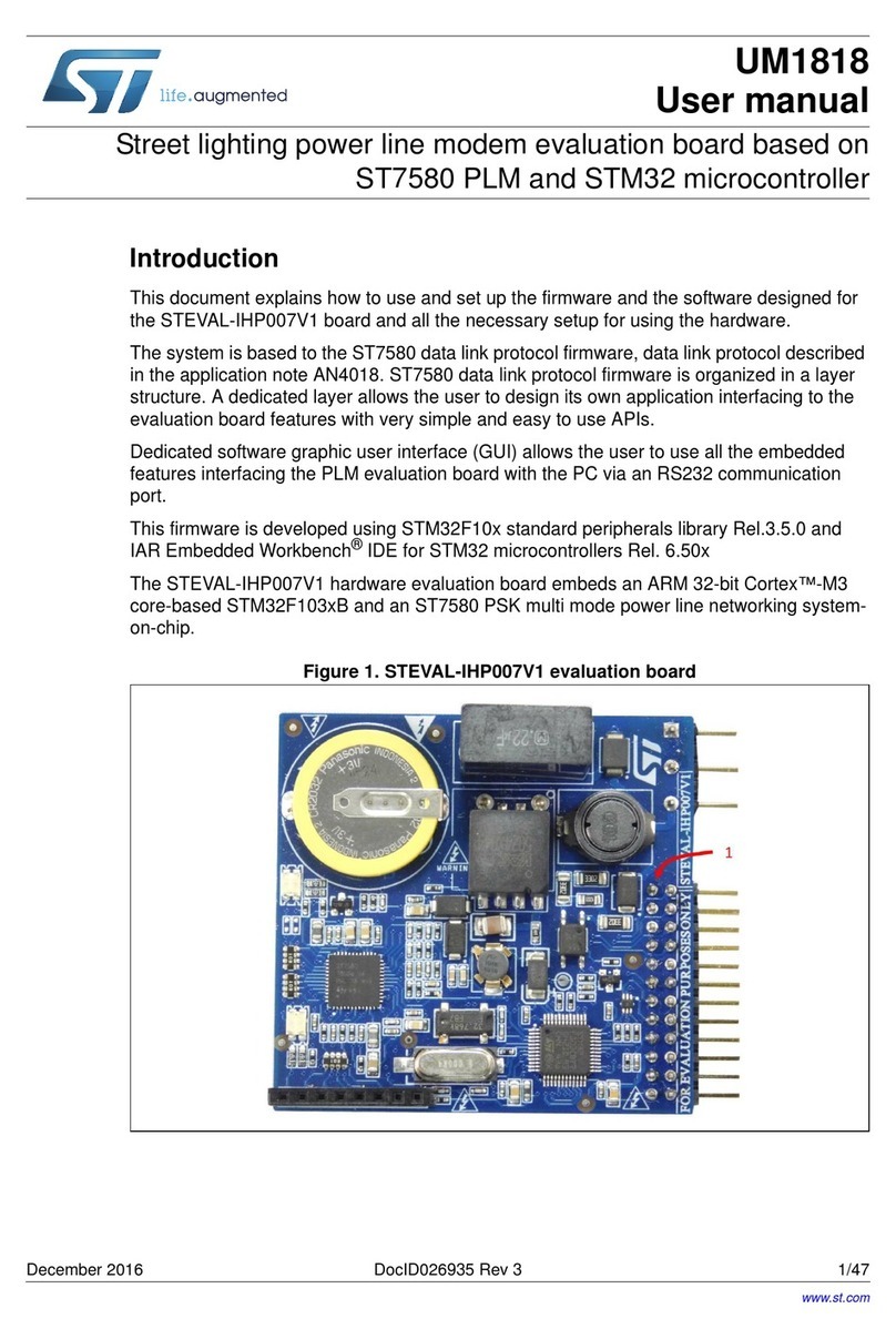 ST STEVAL-IHP007V1 user manual