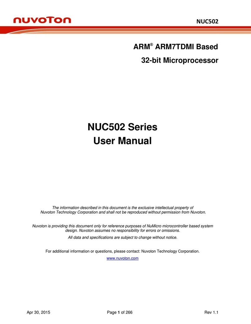 Nuvoton NUC502ADN user manual