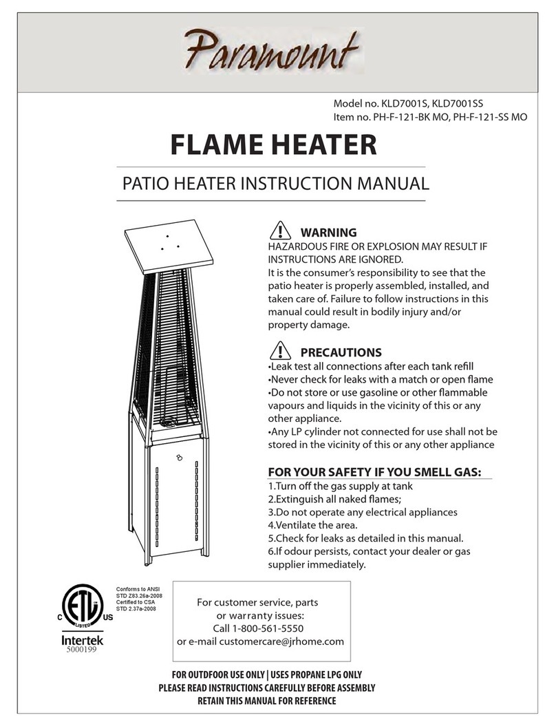 Paramount Fitness KLD7001S User manual