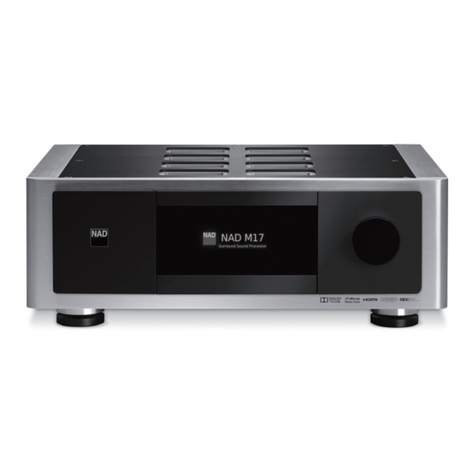 NAD M17 owner's manual