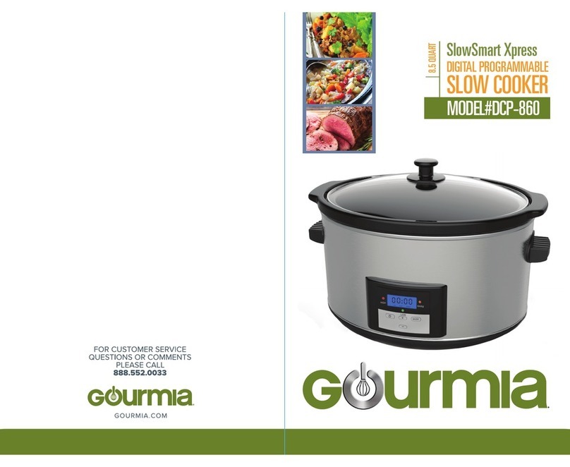 Gourmia DCP-860 User manual