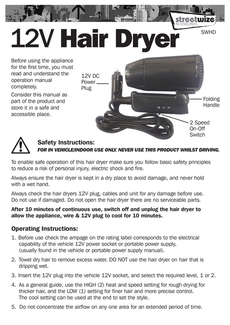 Streetwize SWHD user manual