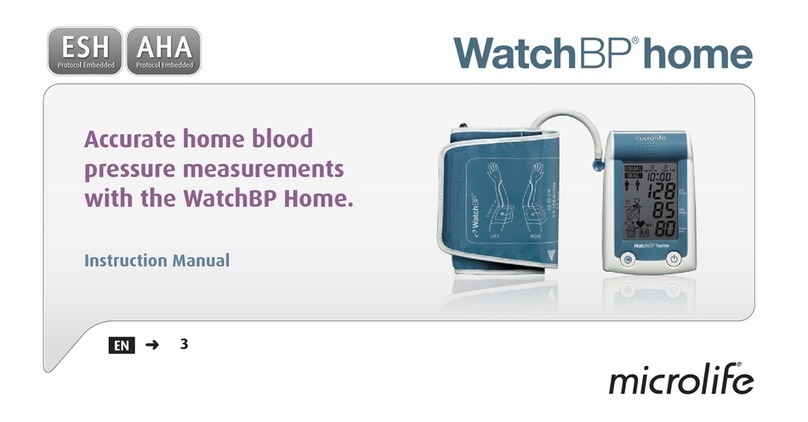 Microlife WatchBP Home User manual