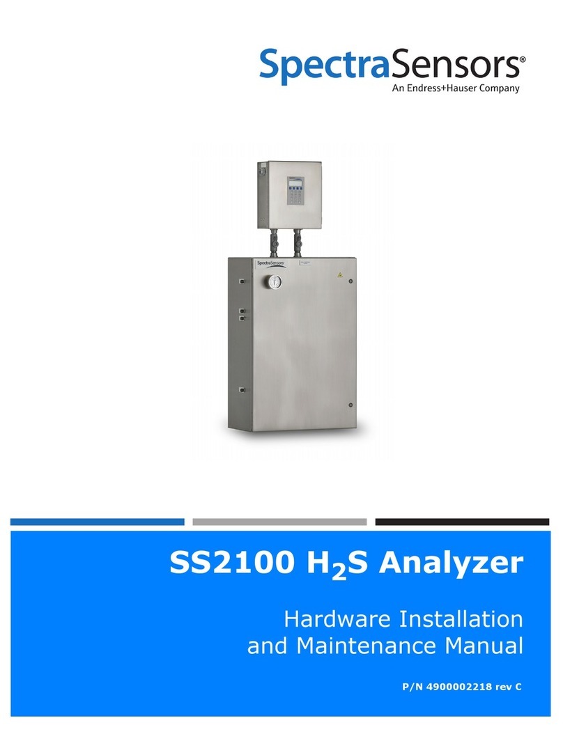 Spectrasensors SS2100 Instruction Manual
