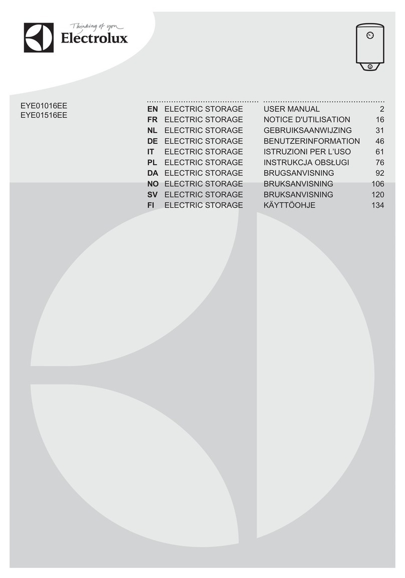 Electrolux EYE01016EE user manual