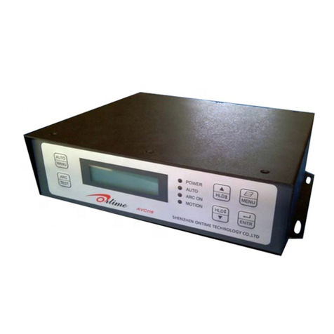 ontime AVC118 instruction manual