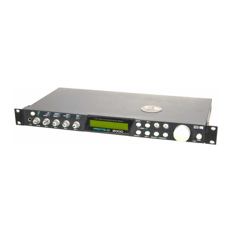 EMU proteus 2000 Installation and operating instructions