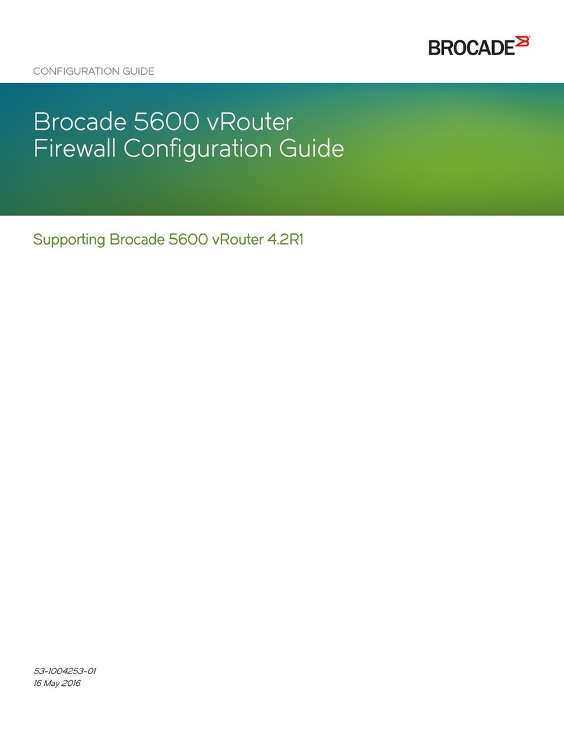 Brocade Communications Systems 5600 vRouter User manual