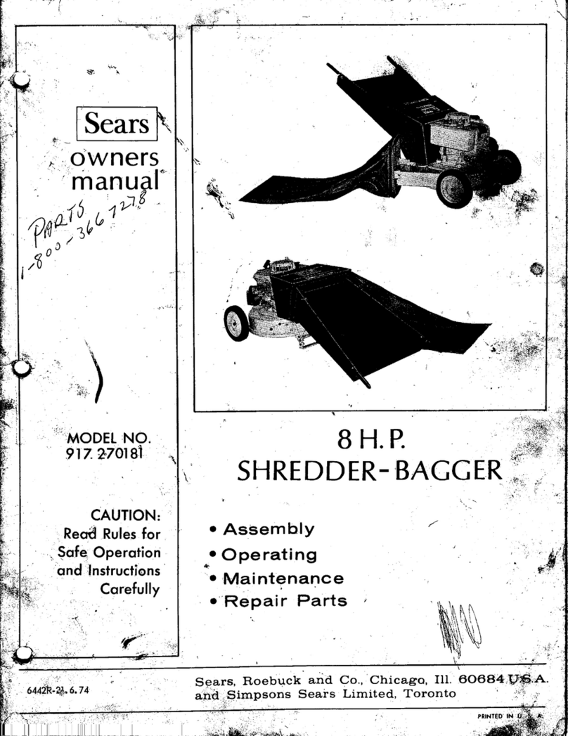 Sears 917. 270181 owner's manual