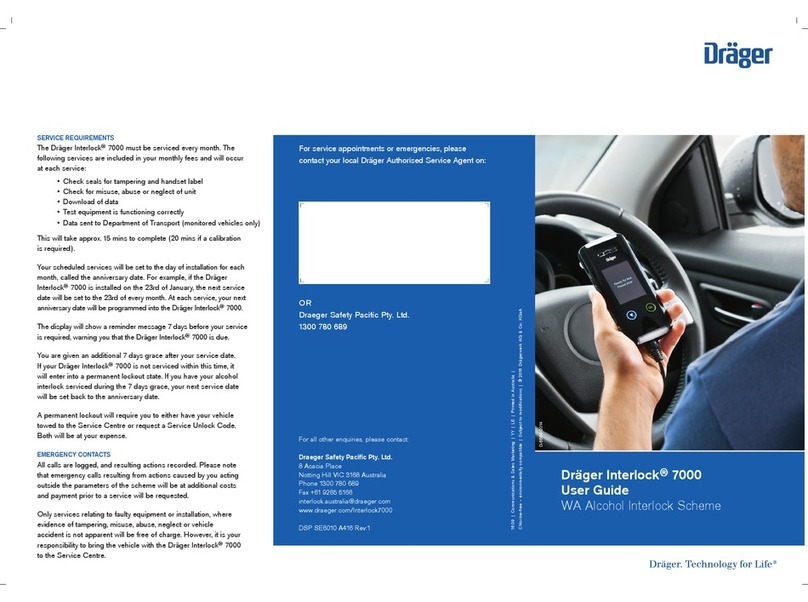 Dräger Interlock 7000 user guide