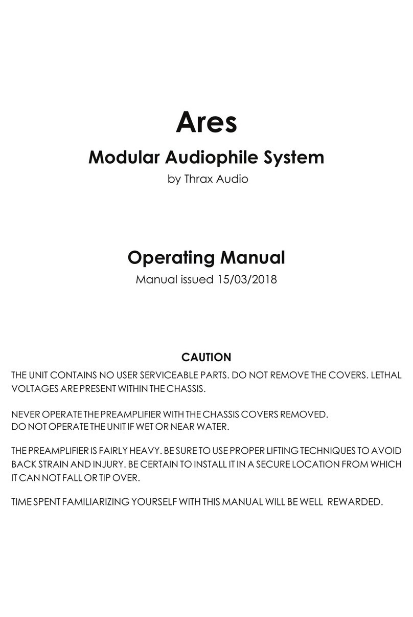 Thrax Audio ARES User manual
