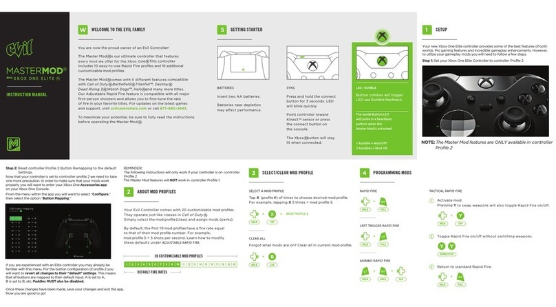 Evil Master Mod User manual Evil Master Mod User manual
