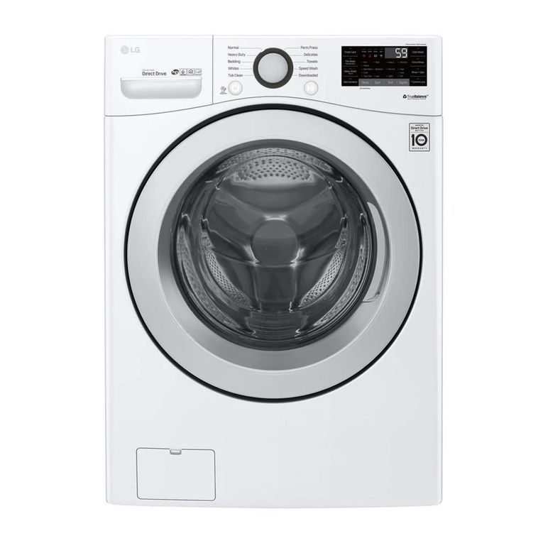 LG WM3500CW owner's manual