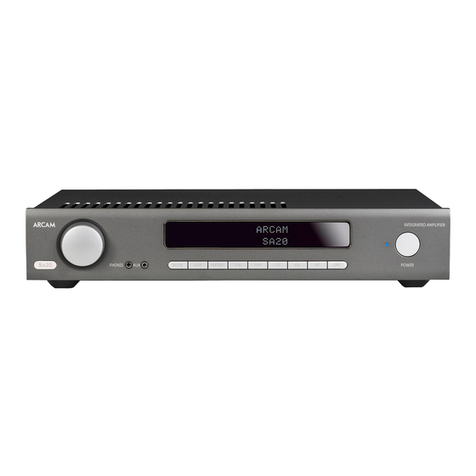Arcam SA10 User manual