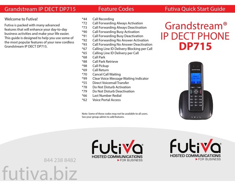 Grandstream Networks DP715 quick start guide