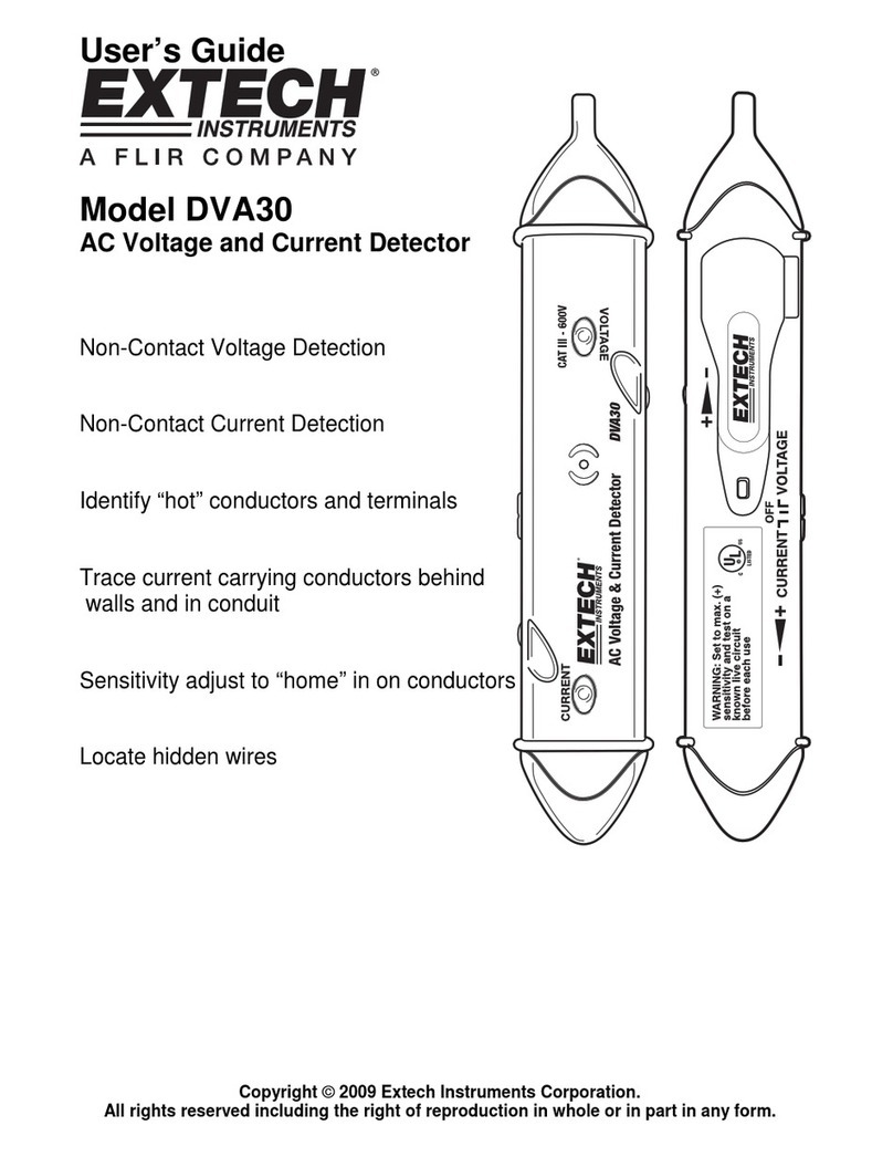 Extech Instruments DVA30 User manual