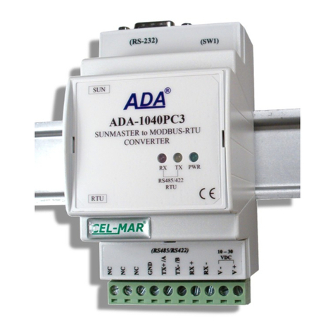 CEL-MAR ADA-1040PC3 User manual