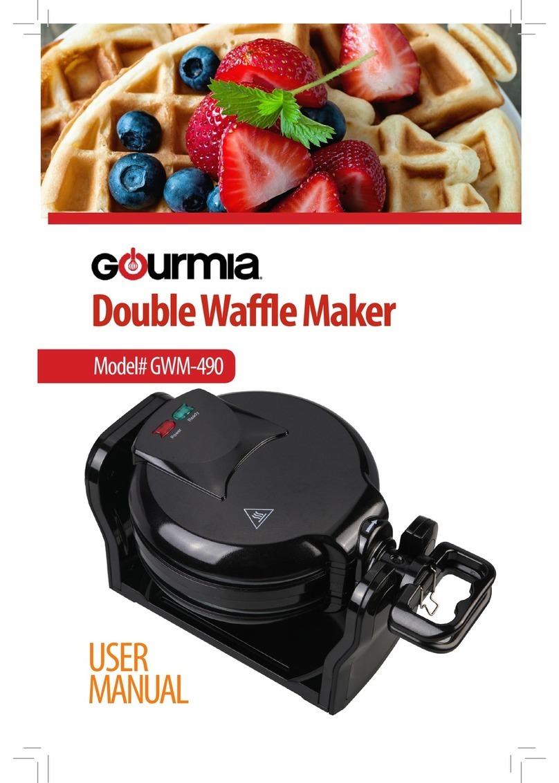 Gourmia GWM-490 user manual