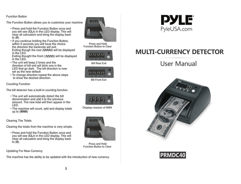 Pyle PRMDC40 user manual