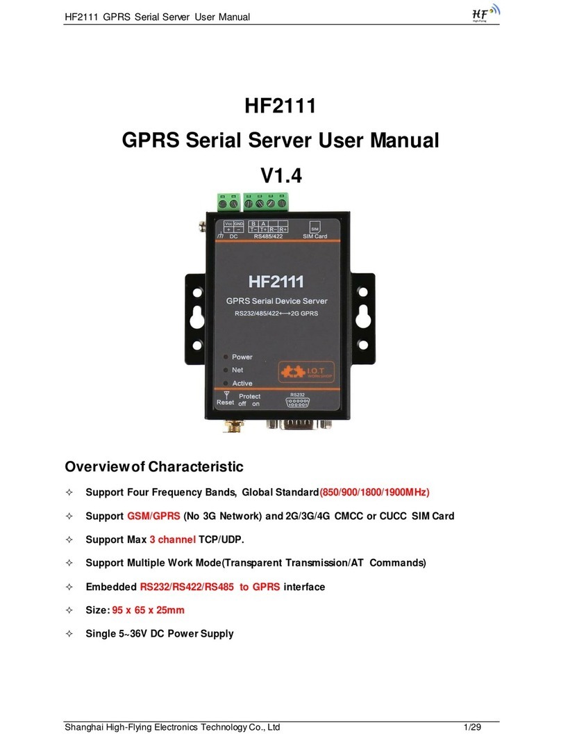 Hi-flying HF211 user manual