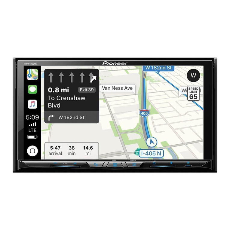 Pioneer AVH-W4400NEX User manual