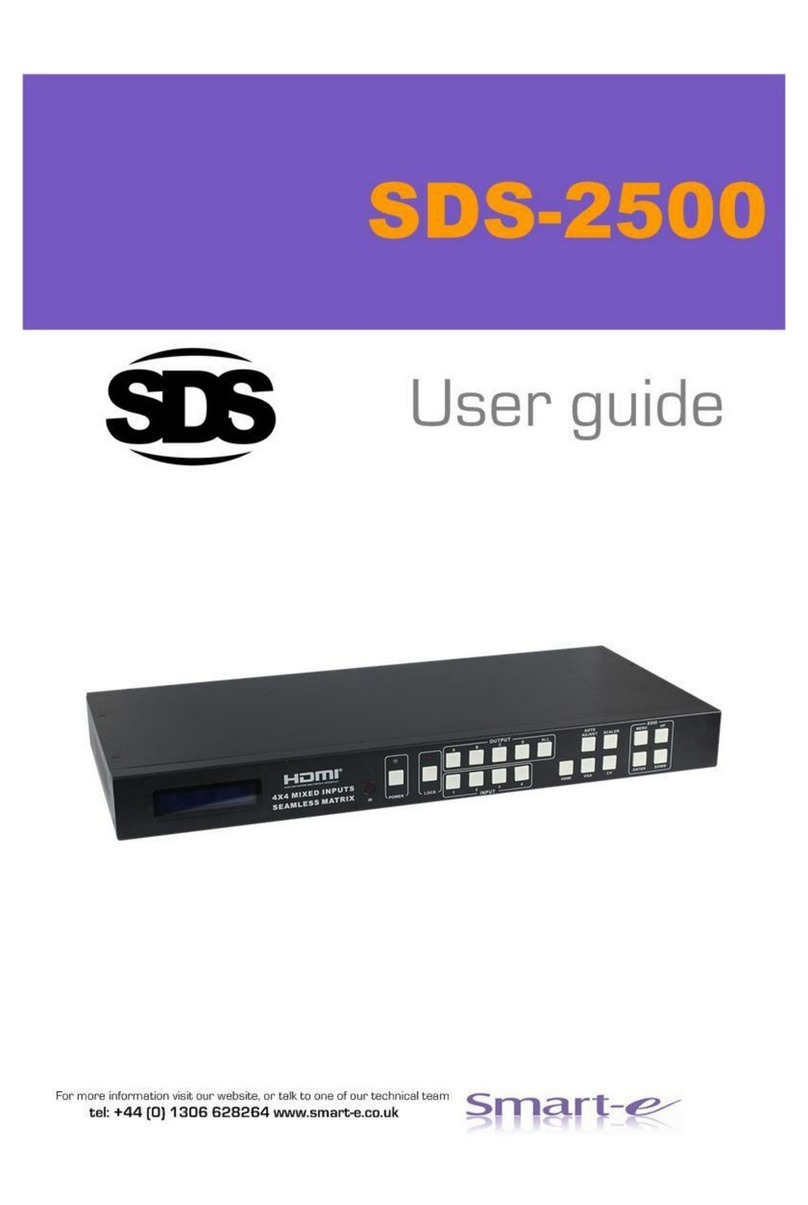 Smarte Sds-2500 user guide
