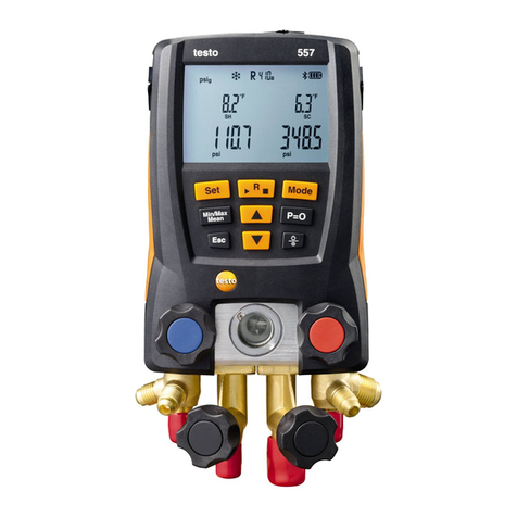 TESTO 557 quick start guide