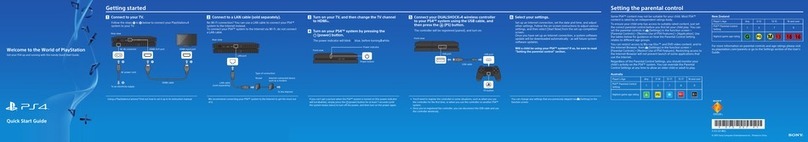 Sony PlayStation 4 User manual