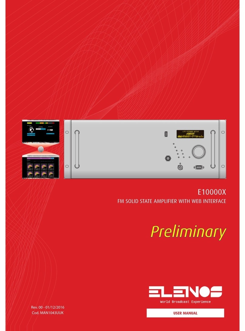 Elenos E10000X user manual