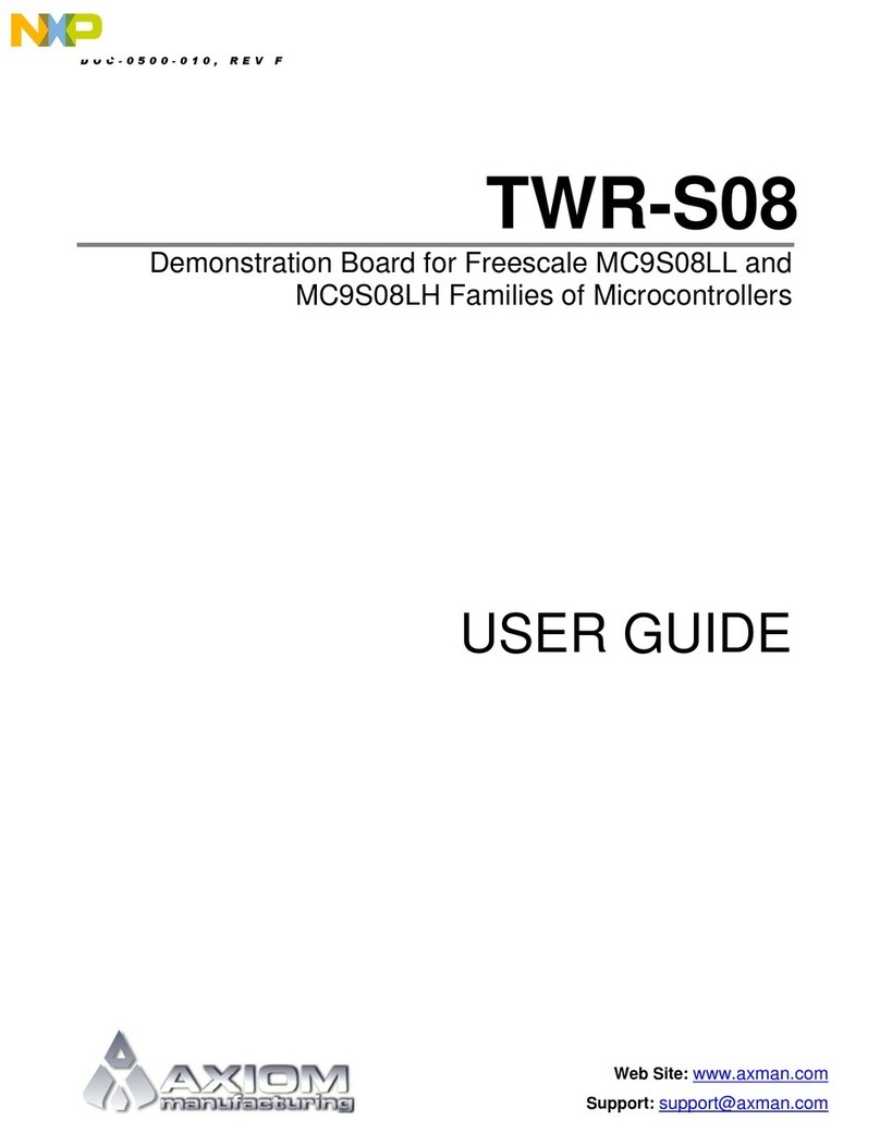 NXP Semiconductors TWR-S08 user guide