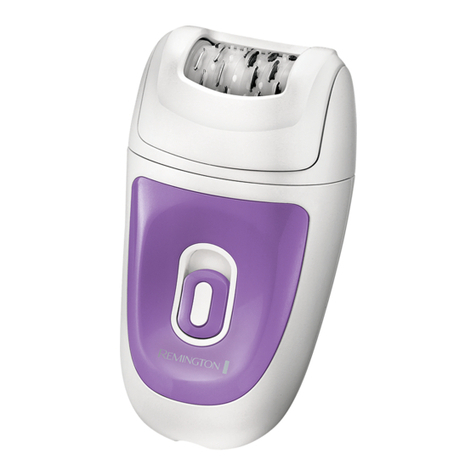 Remington smooth & silky EP7010 Use and care guide