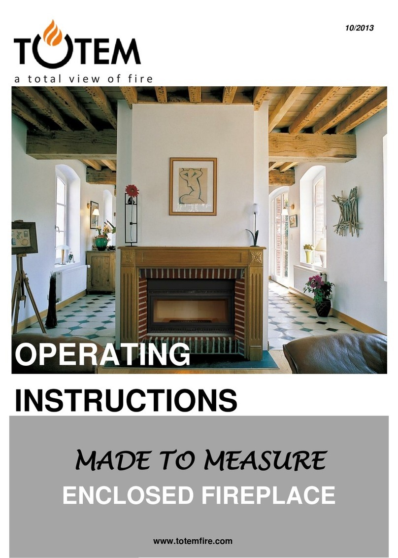 Totem INSERT 600 operating instructions