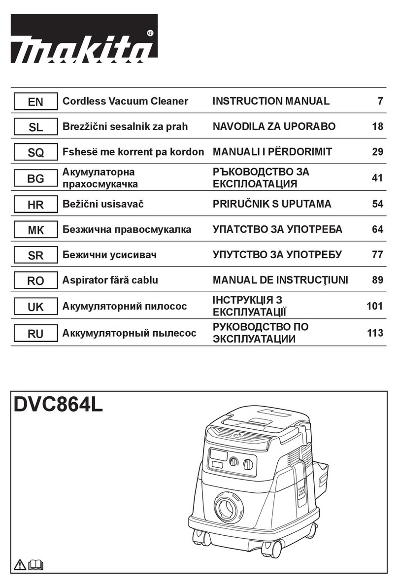 Makita DVC864L User manual Makita DVC864L User manual