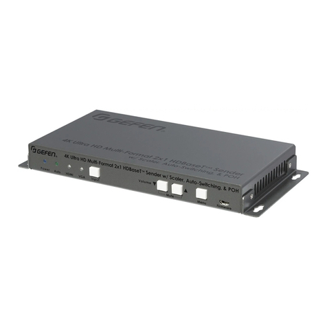 Gefen EXT-UHDV-HBTLS-TX User manual