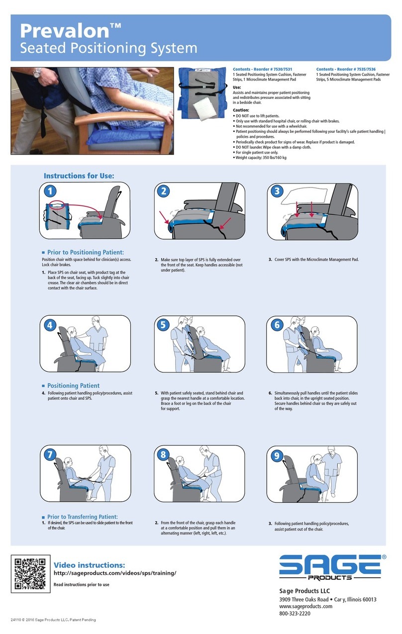 Sage Prevalon User manual