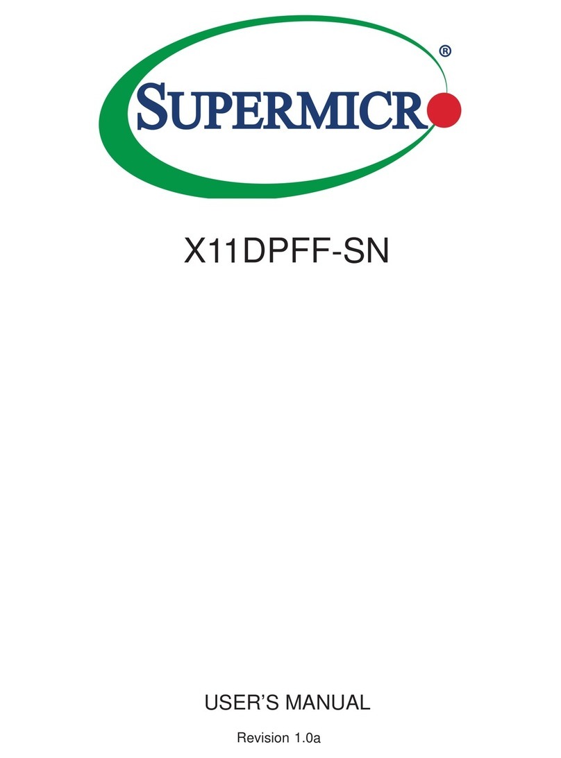 Supermicro X11DPFF-SN User manual