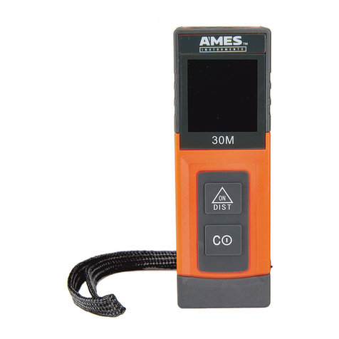 Ames Instruments 64001 Owner's manual & safety instructions