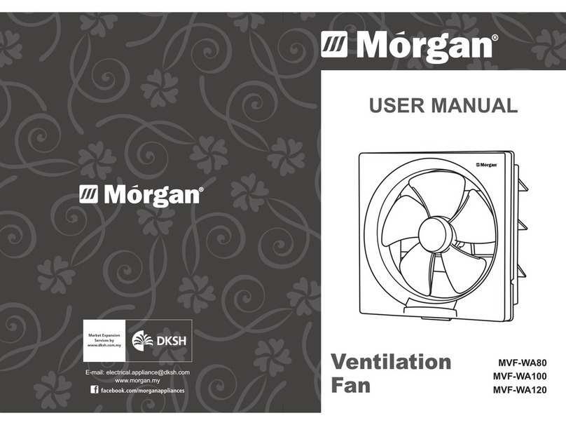 Morgan MVF-WA80 User manual