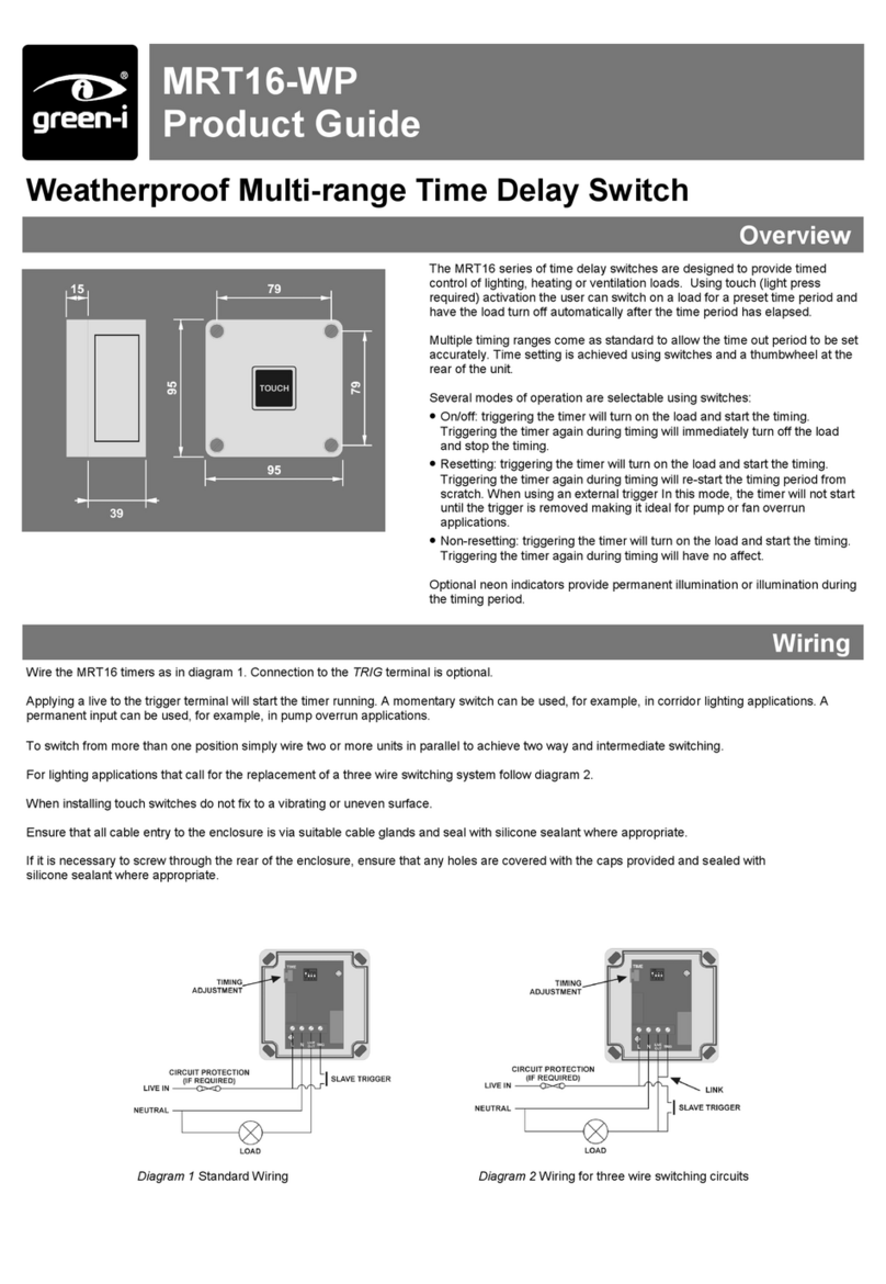 green-i MRT16-WP Product guide