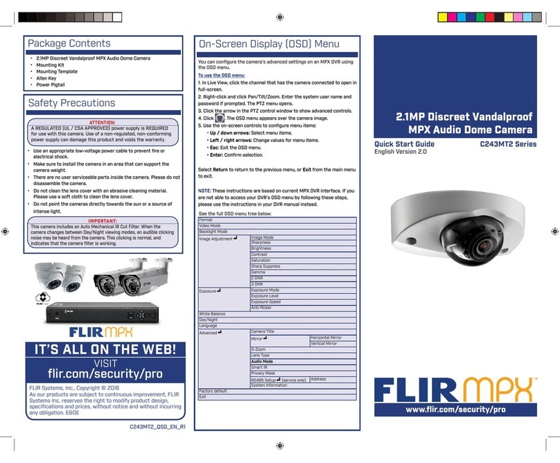 FLIR C243MT2 Series User manual