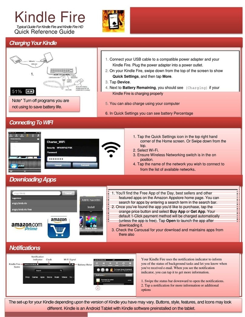 Amazon Kindle Fire User manual
