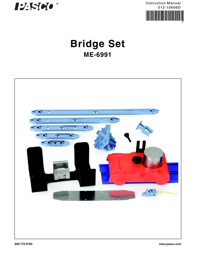 PASCO ME-6991 User manual